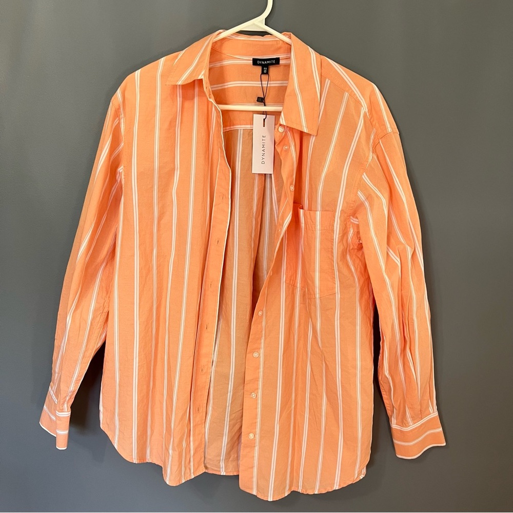 Women’s Dynamite Stripe Oversized Shirt